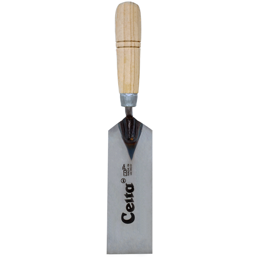 6" x 2" Margin Trowel | Wood Handle (0062M-A)