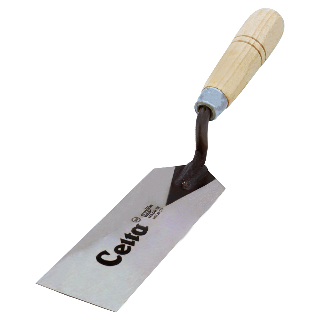 6" x 2" Margin Trowel | Wood Handle (0062M-A)