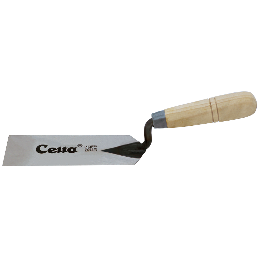 6" x 2" Margin Trowel | Wood Handle (0062M-A)