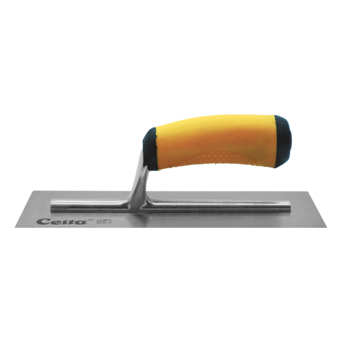 10" x 3" Finish Trowel – Square End | Ergonomic Handle (103E8F)