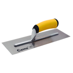 12" x 4" Finish Trowel – Square End | Ergonomic Handle (124E10F)