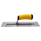 12" x 4" Finish Trowel – Square End | Ergonomic Handle (124E10F)