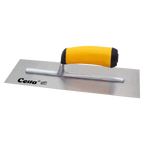 12" x 4" Finish Trowel – Square End | Ergonomic Handle (124E10F)