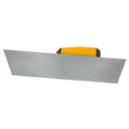 12" x 4" Finish Trowel – Square End | Ergonomic Handle (124E10F)