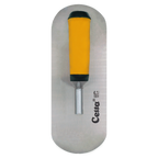 12" x 4" Pool Trowel – Rounded Ends | Ergonomic Handle (124E5P)