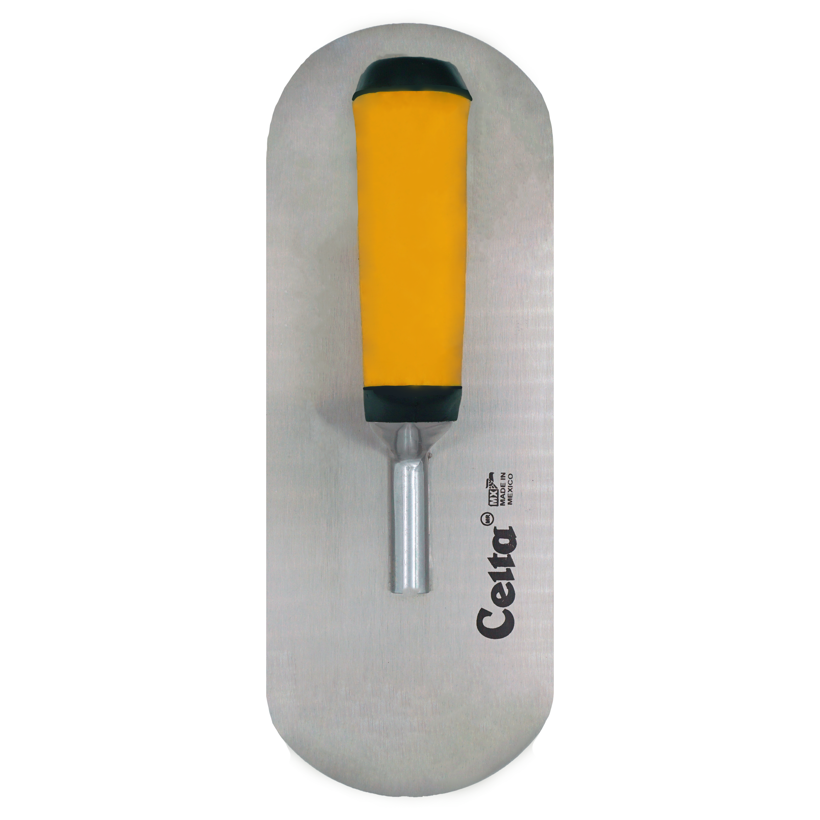12" x 4" Pool Trowel – Rounded Ends | Ergonomic Handle (124E5P)