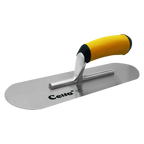 12" x 4" Pool Trowel – Rounded Ends | Ergonomic Handle (124E5P)