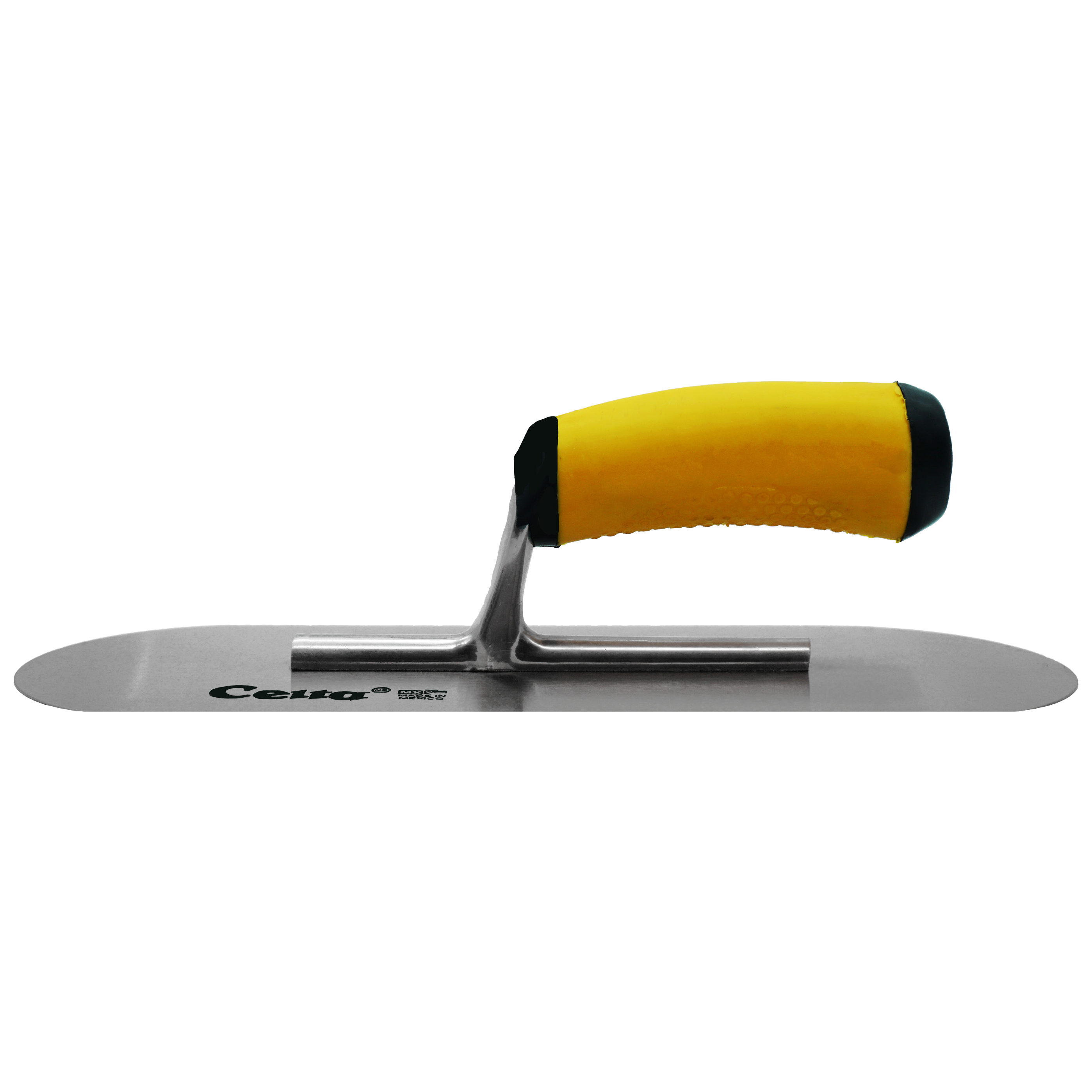 12" x 4" Pool Trowel – Rounded Ends | Ergonomic Handle (124E5P)