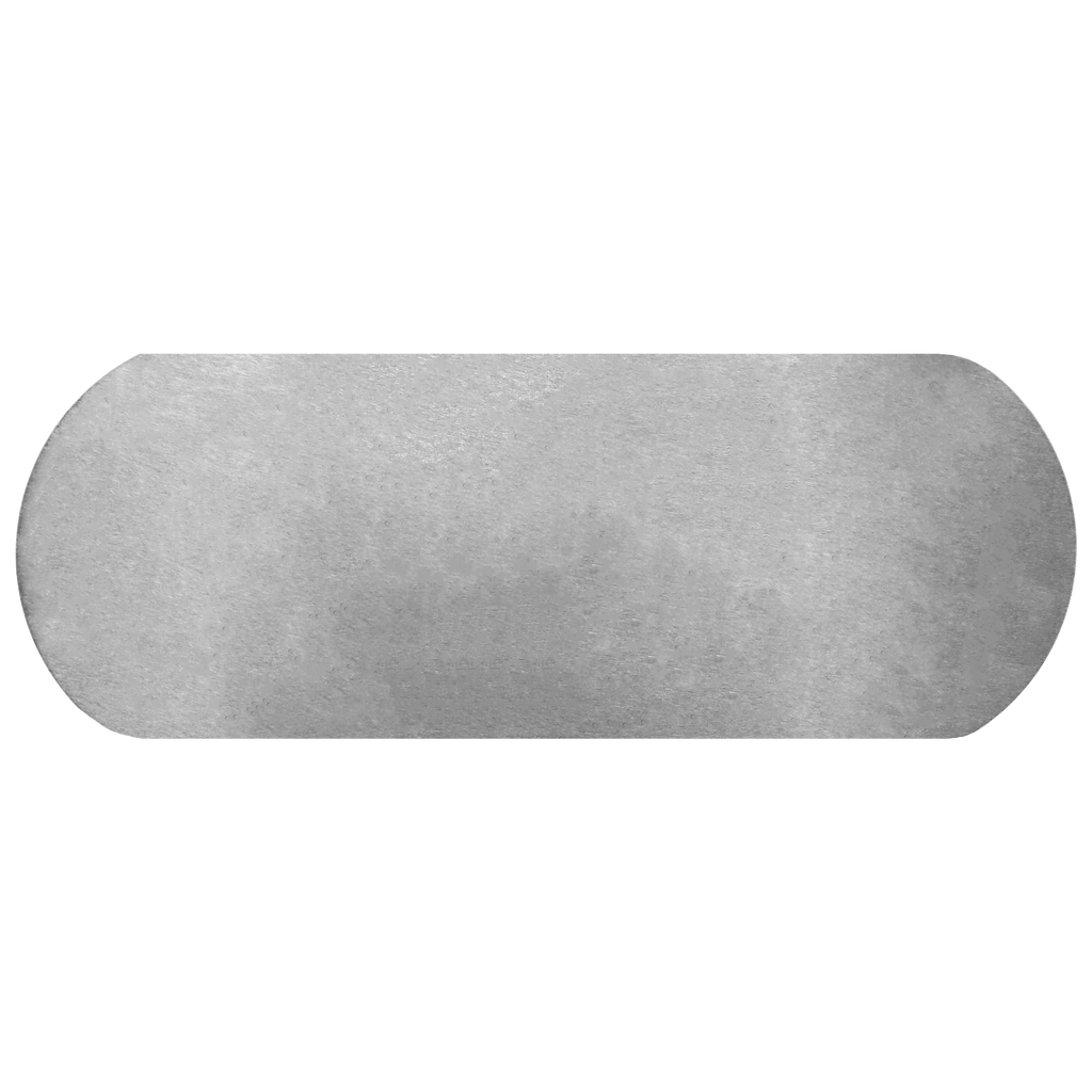 12" x 4" Pool Trowel – Rounded Ends | Ergonomic Handle (124E5P)