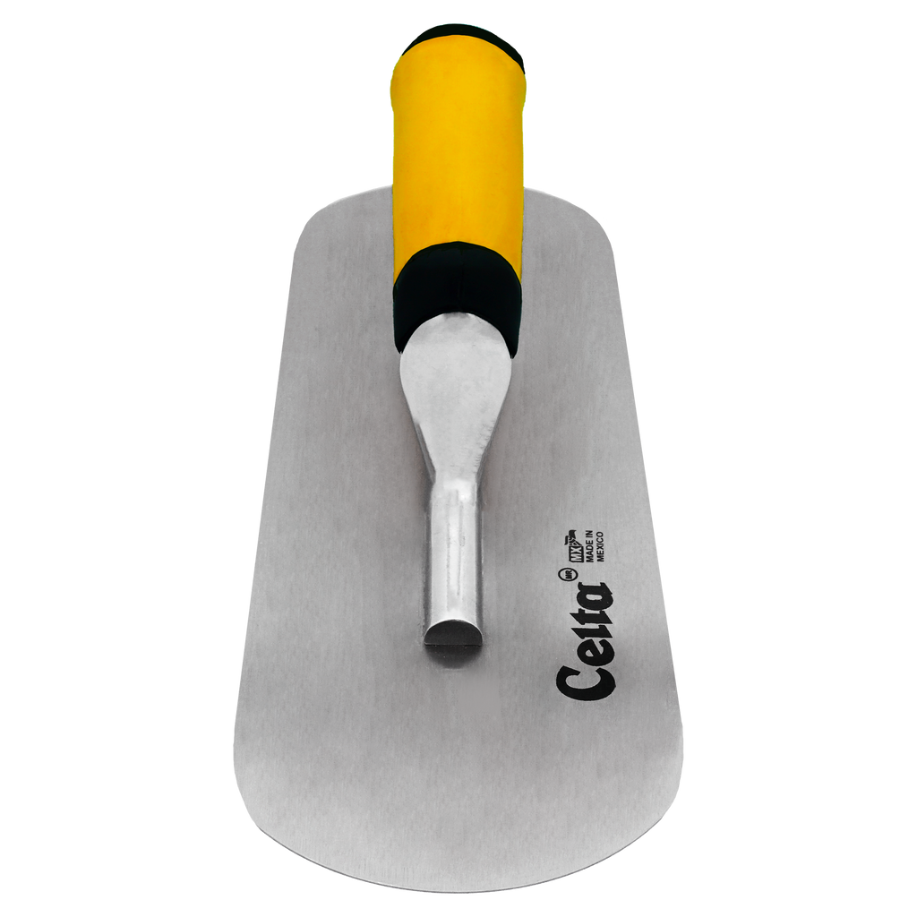 12" x 4" Pool Trowel – Rounded Ends | Ergonomic Handle (124E5P)