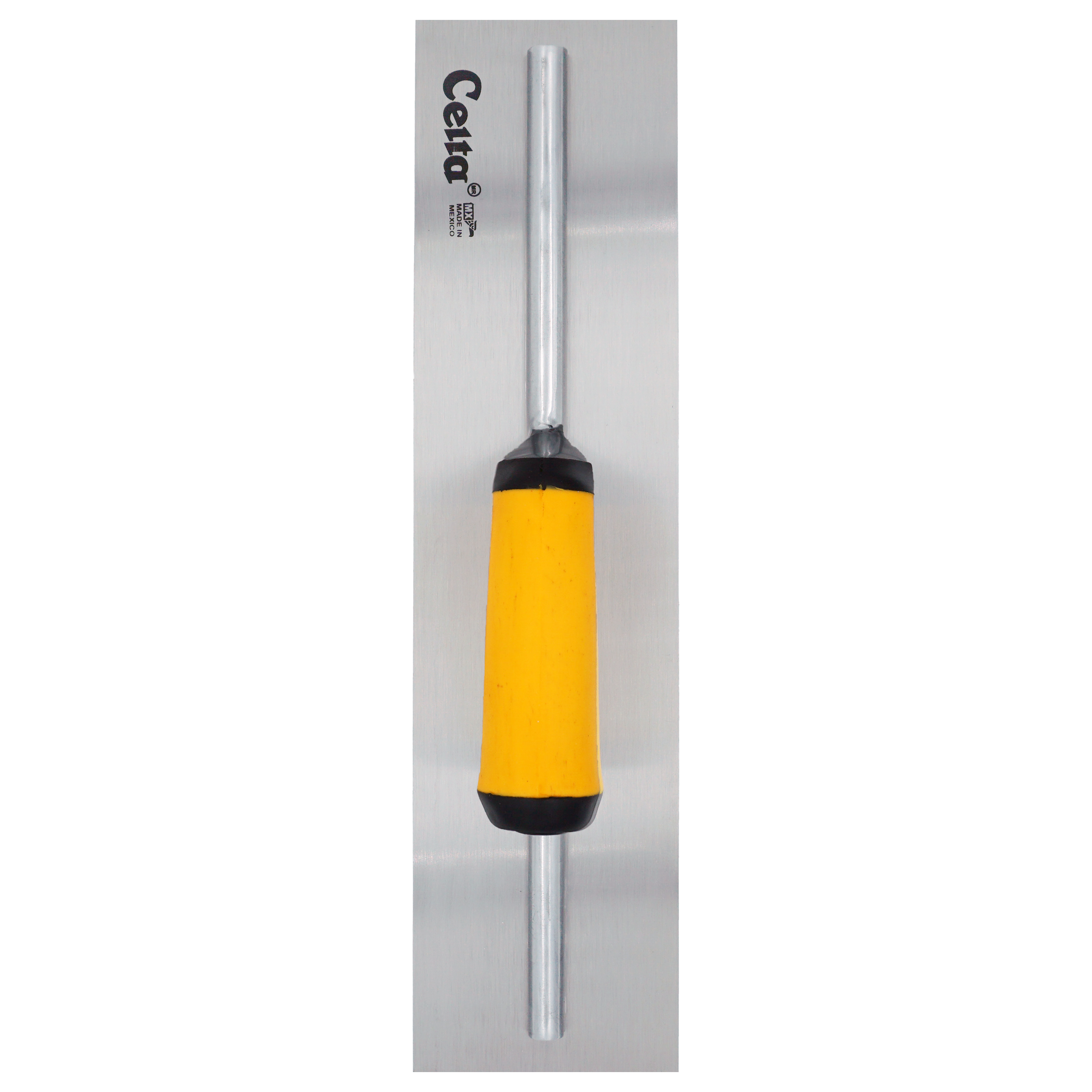 16" x 4" Finish Trowel – Square End | Ergonomic Handle (164E14F)