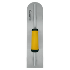 16" x 4" Finish Trowel – Dual Edge (Round & Square) | Ergonomic Handle (164E14RS)