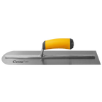 16" x 4" Finish Trowel – Dual Edge (Round & Square) | Ergonomic Handle (164E14RS)