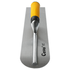 16" x 4" Finish Trowel – Dual Edge (Round & Square) | Ergonomic Handle (164E14RS)