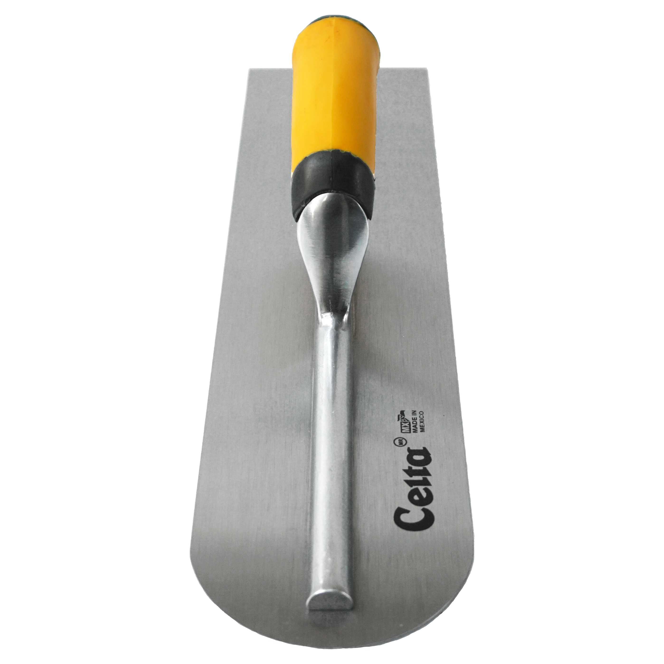 16" x 4" Finish Trowel – Dual Edge (Round & Square) | Ergonomic Handle (164E14RS)