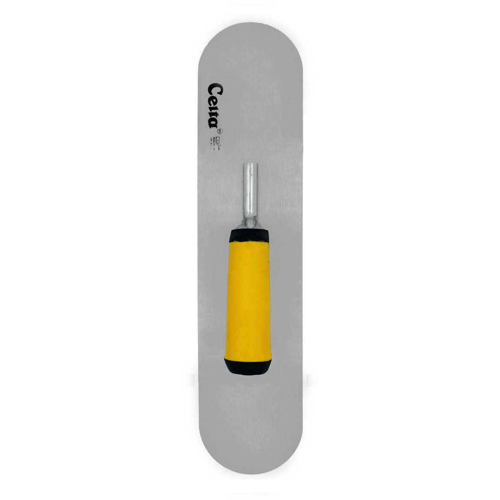16" x 4" Pool Trowel – Rounded Ends | Ergonomic Handle (164E5P)