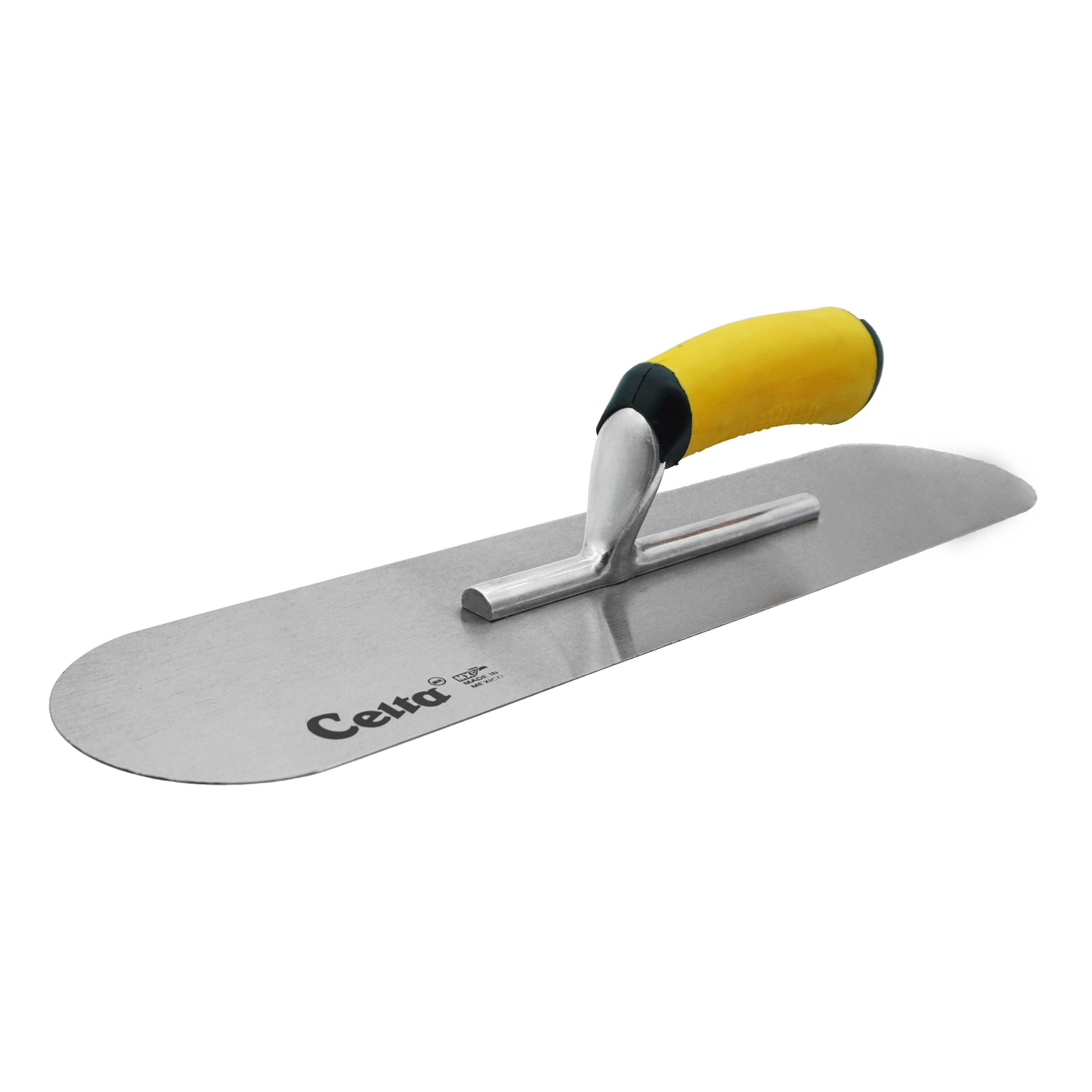 16" x 4" Pool Trowel – Rounded Ends | Ergonomic Handle (164E5P)