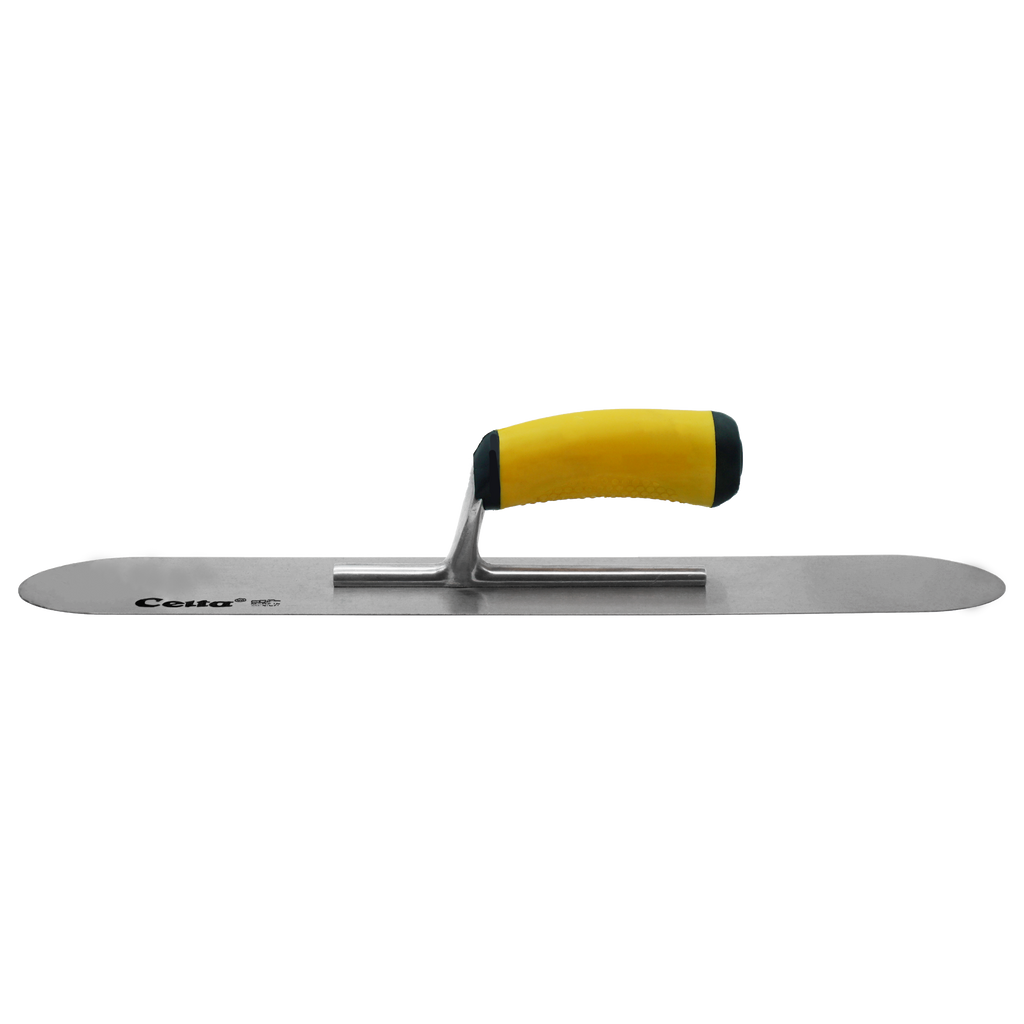 16" x 4" Pool Trowel – Rounded Ends | Ergonomic Handle (164E5P)