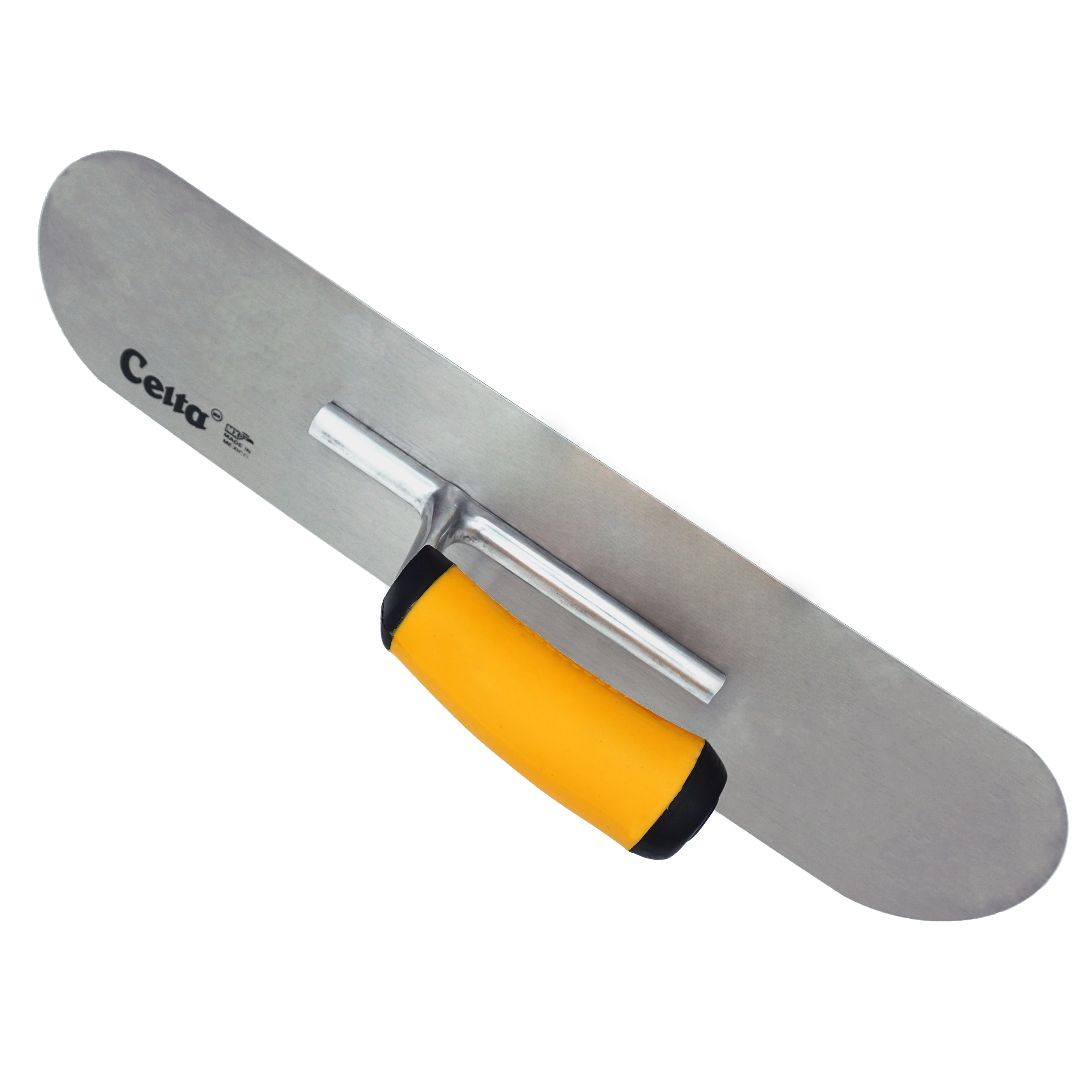 16" x 4" Pool Trowel – Rounded Ends | Ergonomic Handle (164E5P)