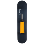 18" x 4" Blue Steel Pool Trowel – Rounded Ends | Ergonomic Handle (184BE6P)