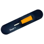 18" x 4" Blue Steel Pool Trowel – Rounded Ends | Ergonomic Handle (184BE6P)