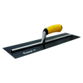 18" x 5" Blue Steel Finish Trowel – Square End | Ergonomic Handle (185BE16F)