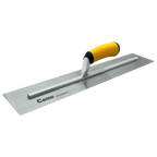 20" x 4" Finish Trowel – Square End | Ergonomic Handle (204E16F)
