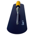 24" x 5" Blue Steel Pool Trowel – Rounded Ends | Ergonomic Handle (245BE14P)