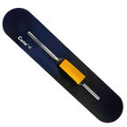 24" x 5" Blue Steel Pool Trowel – Rounded Ends | Ergonomic Handle (245BE14P)
