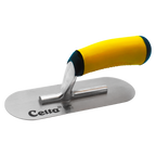 8" x 3" Pool Trowel – Rounded Ends | Ergonomic Handle