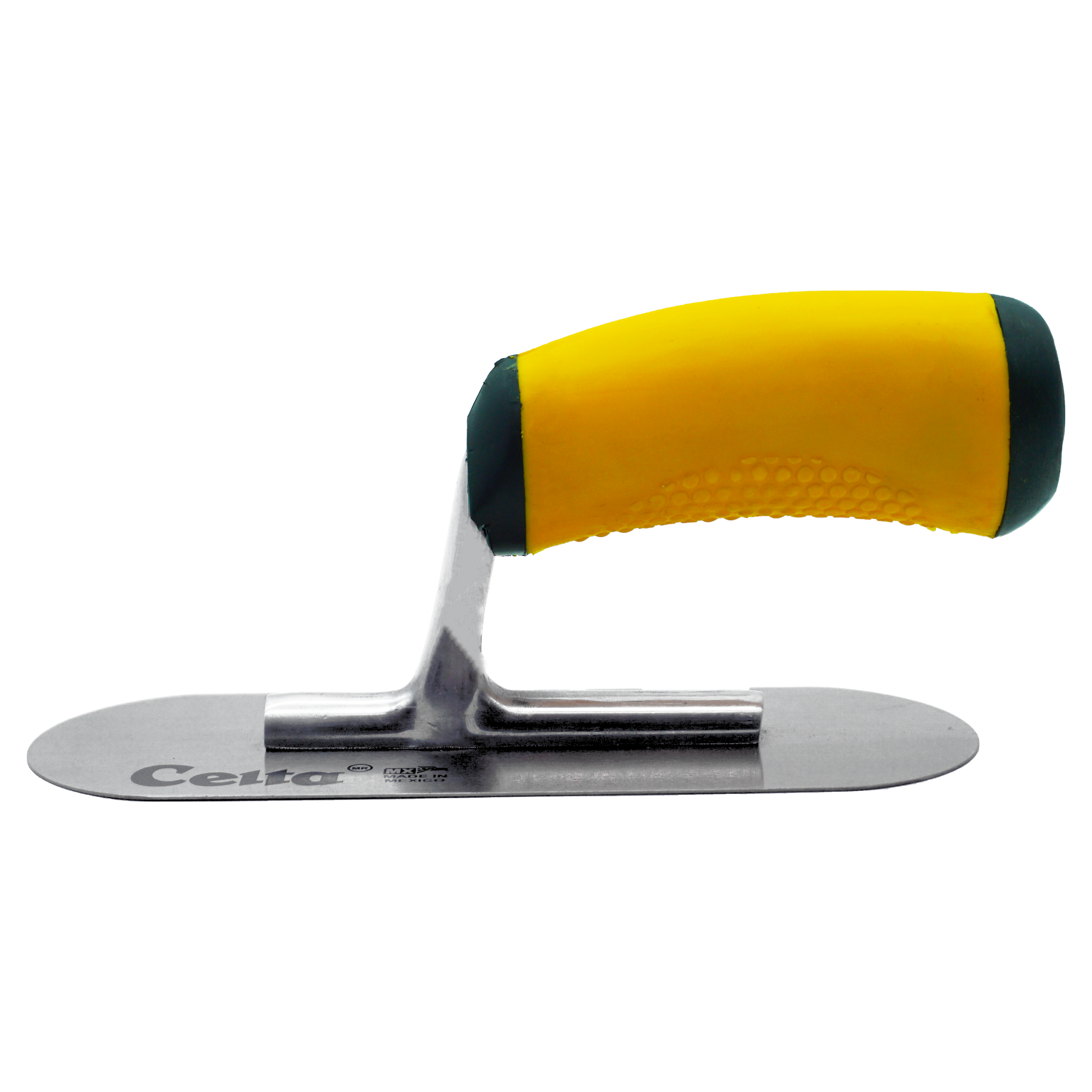 8" x 3" Pool Trowel – Rounded Ends | Ergonomic Handle