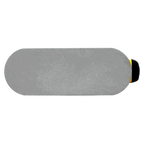 8" x 3" Pool Trowel – Rounded Ends | Ergonomic Handle