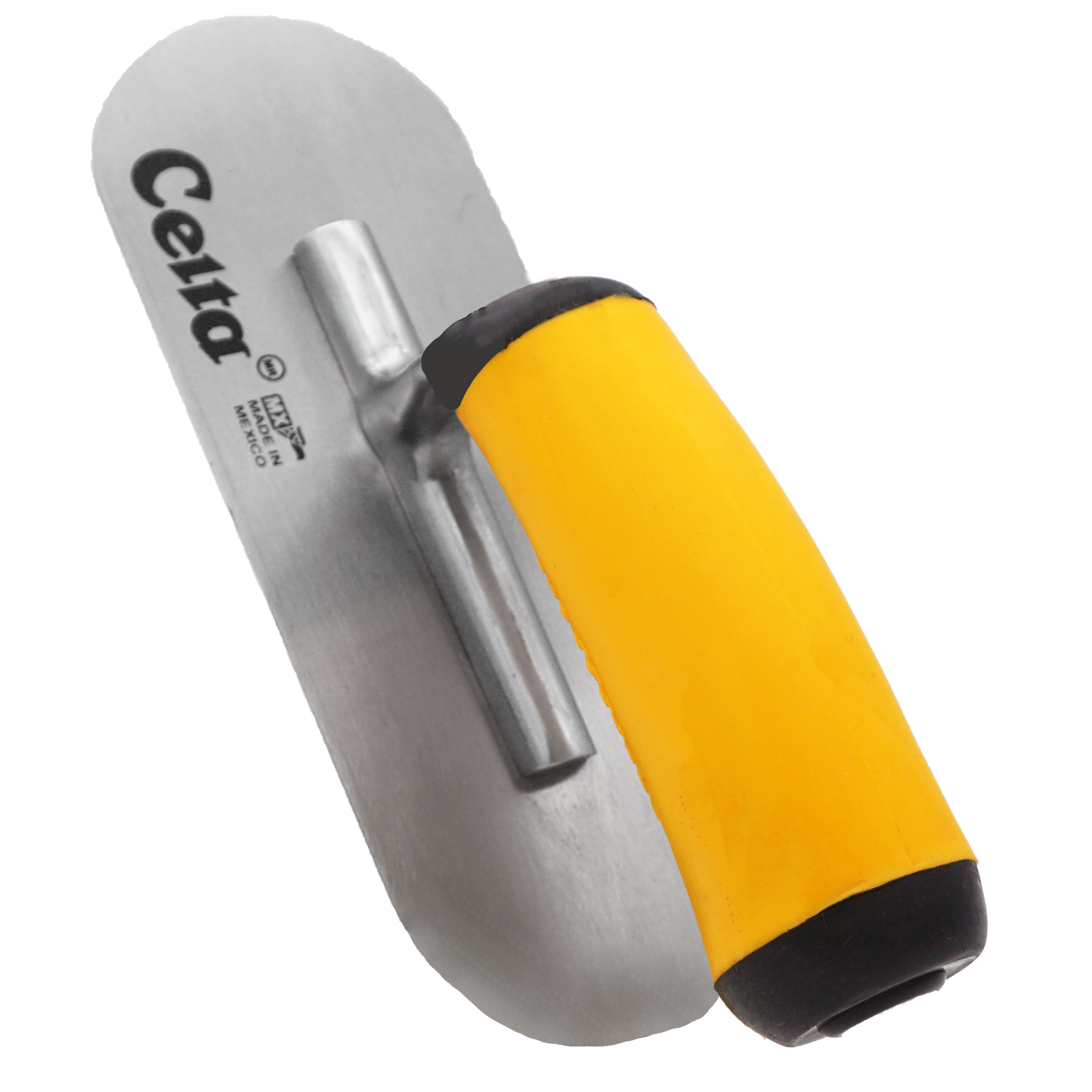 8" x 3" Pool Trowel – Rounded Ends | Ergonomic Handle