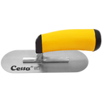 8" x 3" Pool Trowel – Rounded Ends | Ergonomic Handle