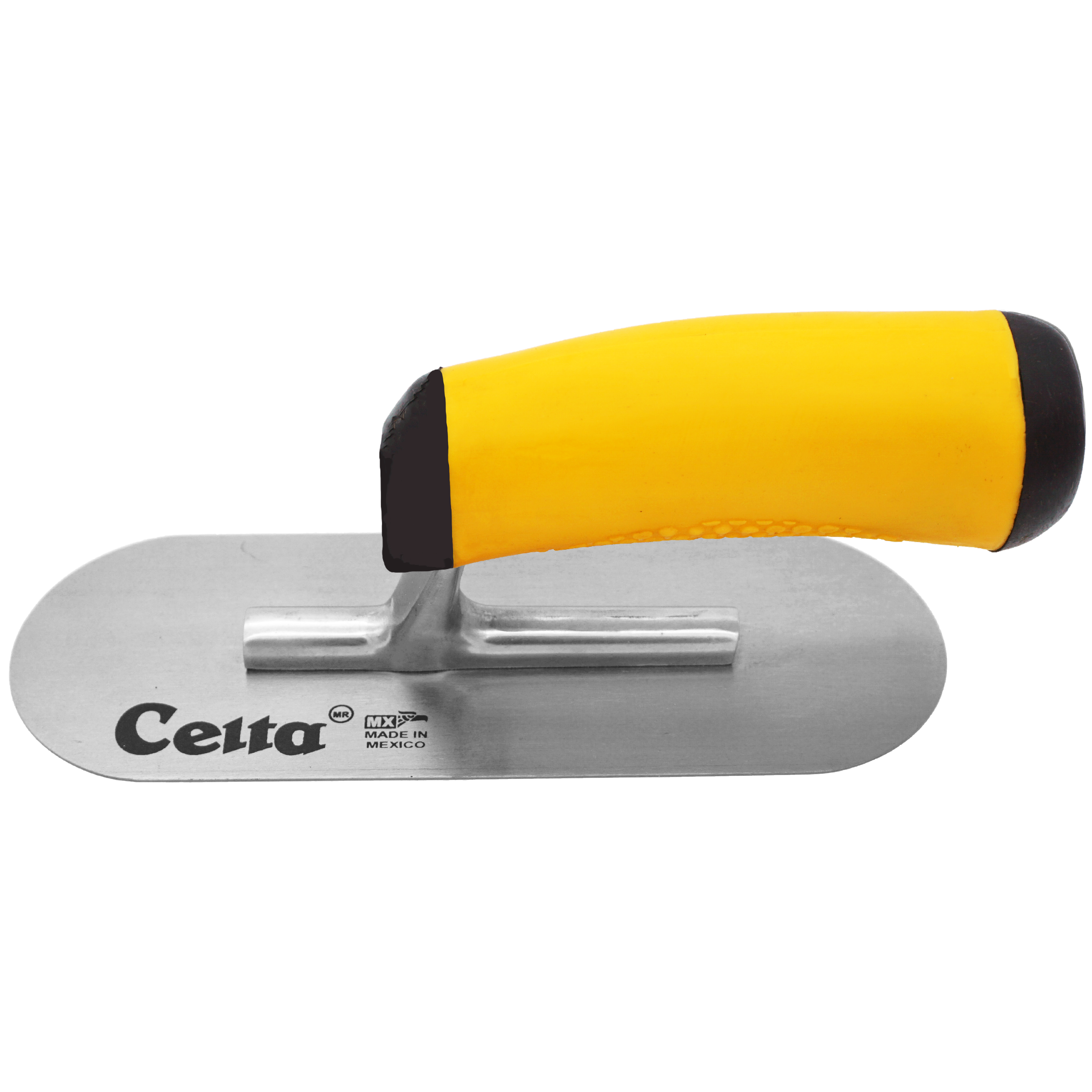 8" x 3" Pool Trowel – Rounded Ends | Ergonomic Handle
