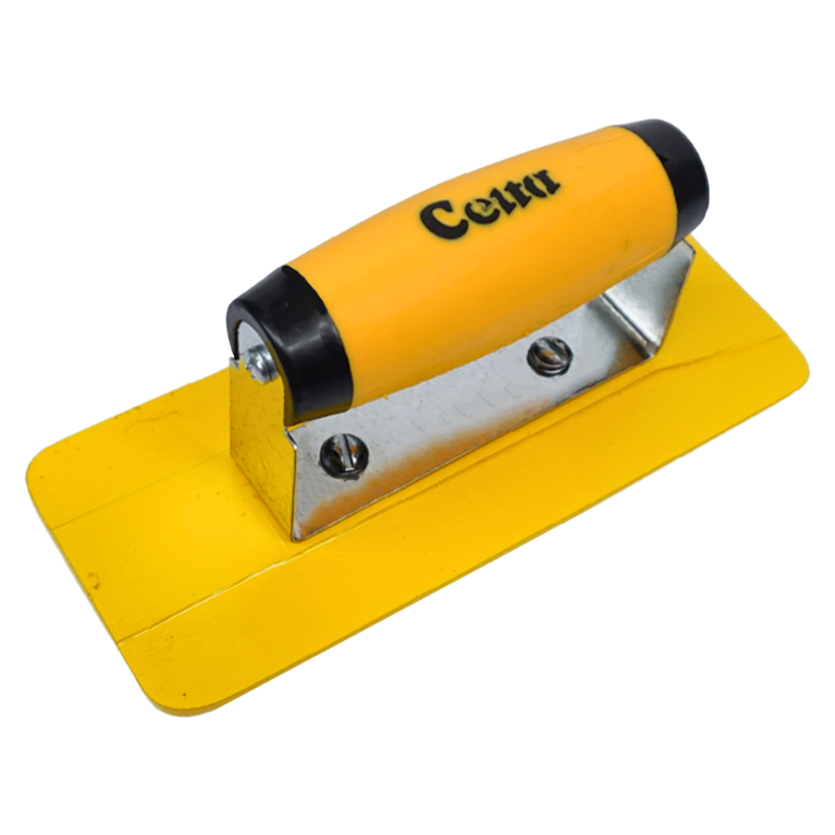 7 1/2" Aluminum Float – Square End | Ergonomic Handle (FMC-PS-A)