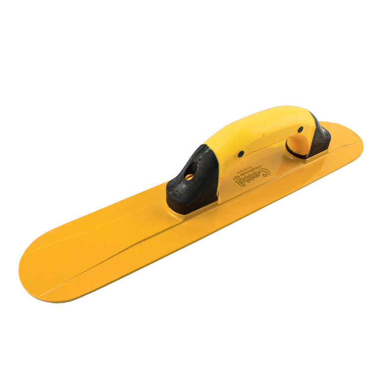 16" Aluminum Float – Round End | Ergonomic Handle (LLMR-PS-A)