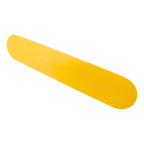 16" Aluminum Float – Round End | Ergonomic Handle (LLMR-PS-A)